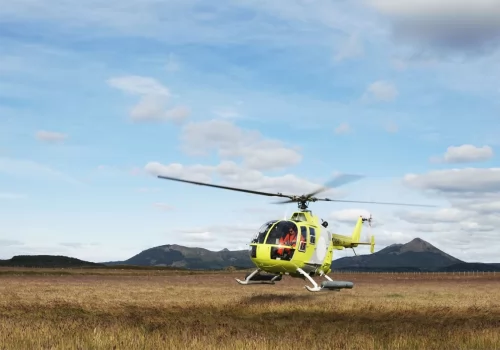 DAP Helicópteros en Parque Nacional Torres del Paine