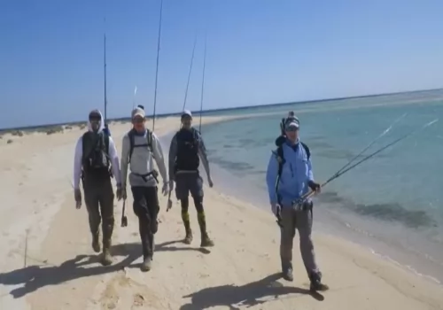 Fly fishing on the Nubian flats - 2019
